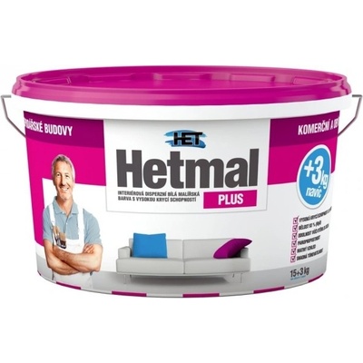 Het Hetmal Plus malířská barva, 15 + 3 kg
