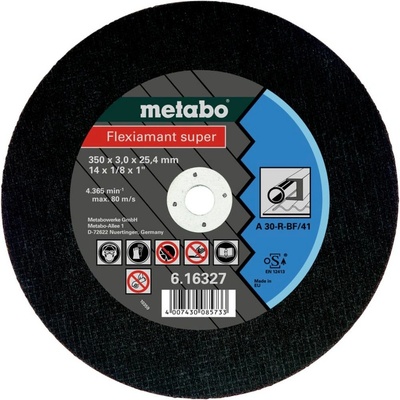 Metabo Rezný kotúč rovný 350 mm 616339000 10 ks