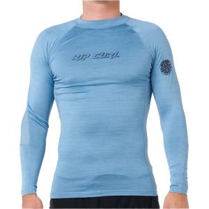 Rip Curl Мъжка плажна тениска от ликра Rip curl Dawn Patrol UPF Perf L/S Lycra - Faded Denim - размер XXL (050-2287-0216)