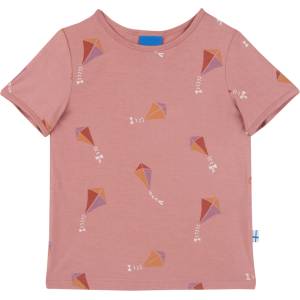 finkid Детска тениска Finkid Kid's Ilta Sun T-shirt - Peach - размер 110/120 (704-5778-0314)