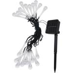 Iris dl-020cw-sl-20led слънчева led декоративна светлинна верига (dl-020cw-sl-20led)