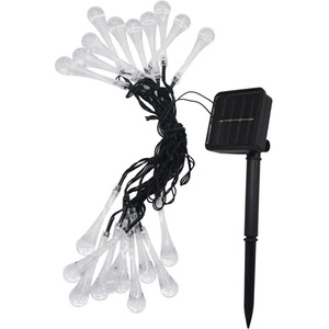 Iris dl-020cw-sl-20led слънчева led декоративна светлинна верига (dl-020cw-sl-20led)