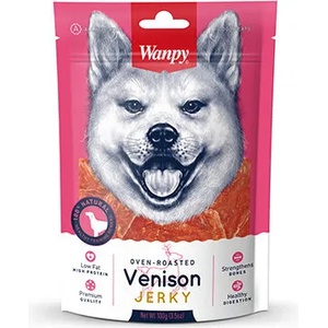 Wanpy Venison Jerky премиум клас еленско филе, печено на фурна 100gr