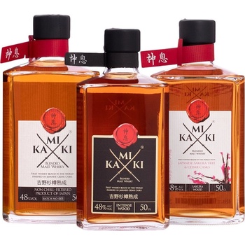 Kamiki Sakura Wood Whisky 48% 0,5 l (kazeta)