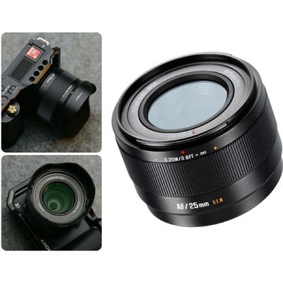 7Artisans AF 25mm f1,8 LITE series APS-C objektiv (Sony E)