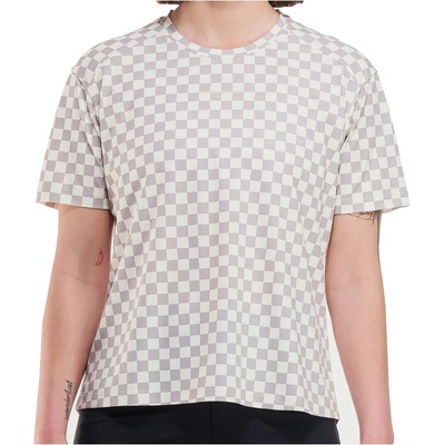 PEPPERMINT Дамска фланелка с къс ръкав за колоездене PEPPERMINT Women's Trail Short Sleeve Jersey Cycling jersey - Damier Agate - размер XL (156-2718-0515)