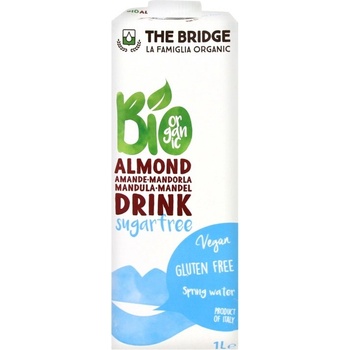 The Bridge Bio Mandlový nápoj bez cukru 1 l