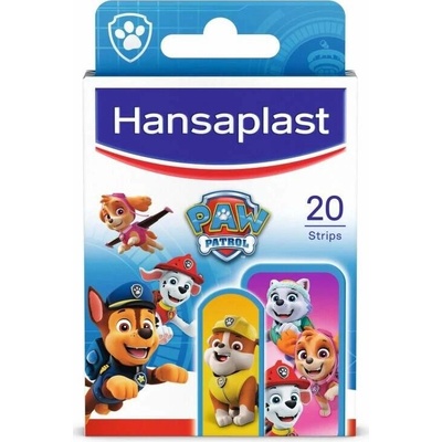 Hansaplast Paw Patrol dětské náplasti s motivy tlapkové patroly 20 ks