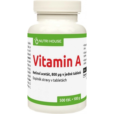 NutriHouse VITAMIN A 500 tablet