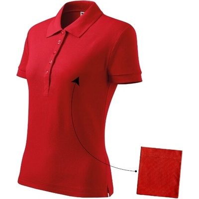 Polokošeľa Cotton Heavy 216 červená