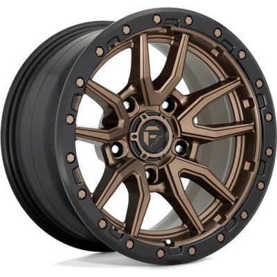 FUEL D681 Rebel 9x18 5x150 ET20 matte bronze black bead ring