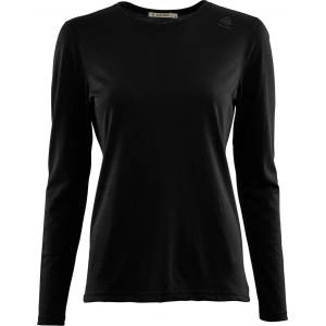 Aclima Дамско мериносово термобельо Aclima Women's Lightwool Undershirt Long Merino base layer - Jet Black - размер XL (115-1392-0115)