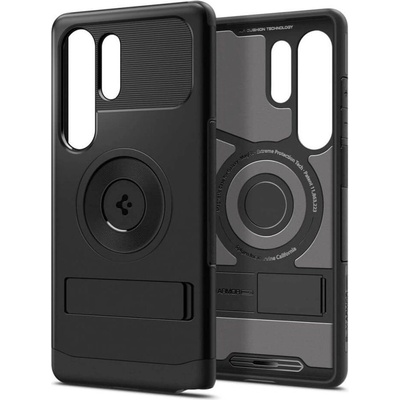 Spigen Magsafe Калъф за Samsung S25 Ultra, Spigen Slim Armor Mag Case, Черен (ACS08909)