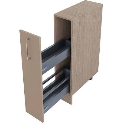 ИРИМ Долен кухненски шкаф бутилиера Сити МФ-Тоскано-11-58 20 см