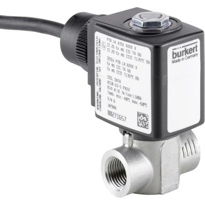 Bürkert piestový ventil 349322 6240 24 V G 1/4 Menovitá vzdialenosť 6 mm nútené riadenie 1 ks