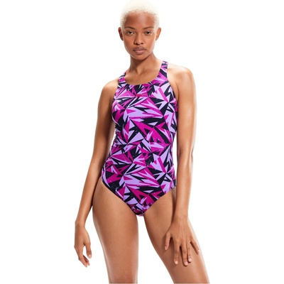 Speedo HyperBoom Allover Medalist - Navy/Berry