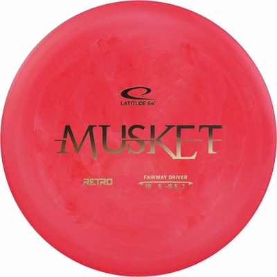 MUSKET - Retro (Latitude64) Červená