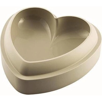 Silikomart Silikónová forma na pečenie 3D Batticuore Srdce 1,5l