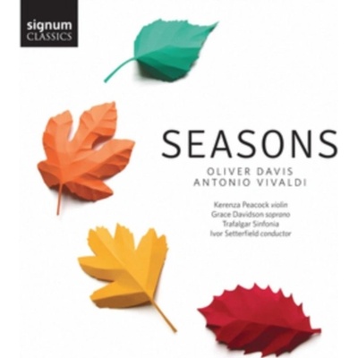 Seasons - Oliver Davis Antonio Vivaldi - Kerenza Peacock CD – Zbozi.Blesk.cz
