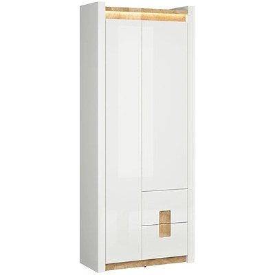 BRW Гардероб за антре alameda с led осветление (029.003.0021 / s420-reg2d2s-bip/dwm/bip)