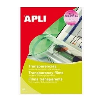 APLI Етикети за принтер Apli Бял Прозрачен 20 Листи 210 x 297 mm