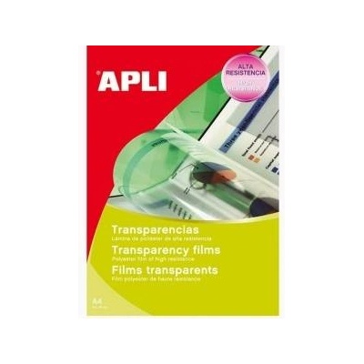 APLI Етикети за принтер Apli Бял Прозрачен 20 Листи 210 x 297 mm