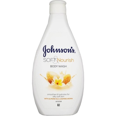 Johnson's Душ гел с бадемово масло и жасмин, 400мл