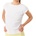 Mandala Дамска тениска Mandala Women's Side Ruffled Top T-shirt - White (916-5818-0313)