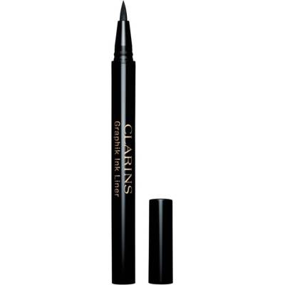 Clarins Graphik Ink Liner Liquid Eyeliner Pen dlhotrvajúci očné linky vo fixe 01 Intense Black 0,4 ml