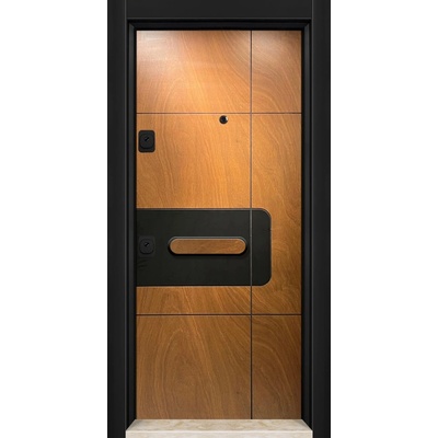 Starsteeldoor Блиндирана врата d-05 Лукас черен (цена без монтаж)