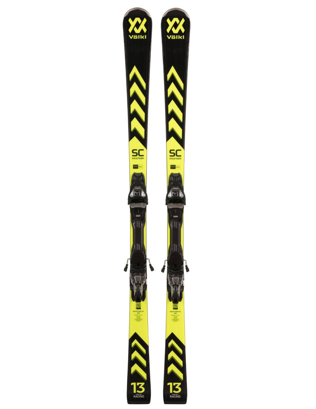 フォルクル　RACETIGER SC ホワイト 165cm　２３ー２４モデル Völkl - Racetiger SC White 24/25 Ski with VMotion 10