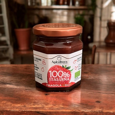 Apicoltura BIO Jahodový 240g