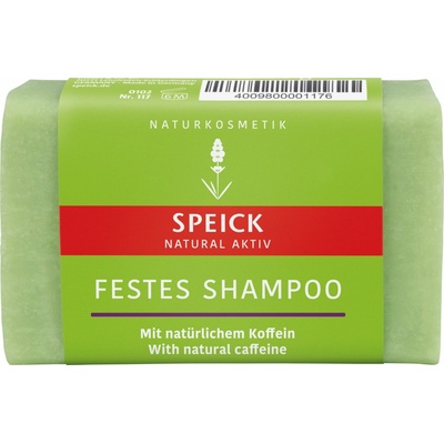 SPEICK Natural Active Solid Shampoo s prírodným kofeínom 60 g