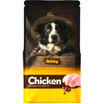 Суха храна за кучета Quincy с пиле