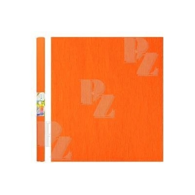 Krepový papír 200x50cm oranžový 06 1ks