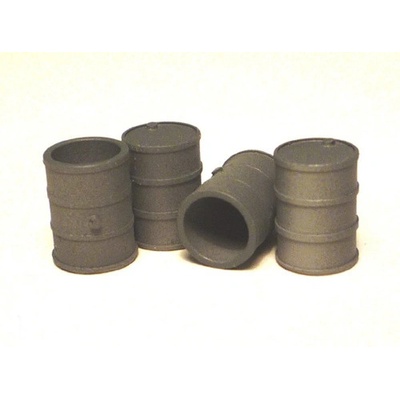 Miniatur plechové sudy 4ks mh06