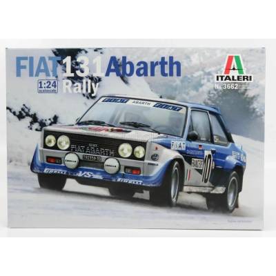 Italeri Fiat 131 Abarth Team Fiat Italia N 10 Winner Rally Montecarlo 1980 W.rohrl C.geistdorfer 1:24 /