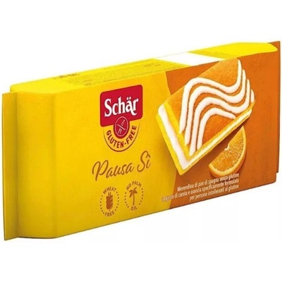 Pausa Si řezy v bílé polevě s pomerančovou náplní 30 g Schar bez lepku AKCE 5748