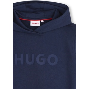 HUGO суичър с качулка за деца с памук (g01231.114.150)
