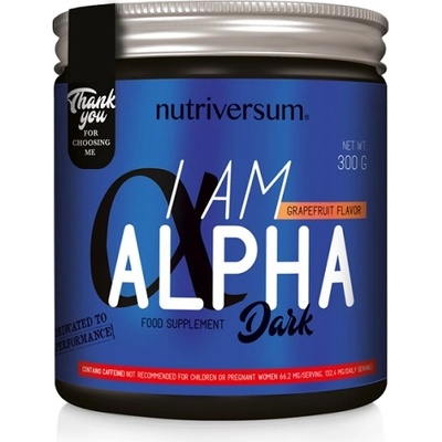 Nutriversum Dark I am Alpha, 300 Grams