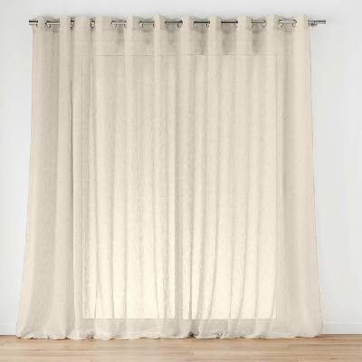 Záclona v prírodnej farbe 400x240 cm Carlin – douceur d'intérieur