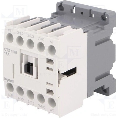 LEGRAND CTX3 MINI 3P 16A 1NC 230VAC