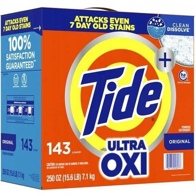 Tide Original Ultra OXI prášek na praní 7,1 kg 143 PD