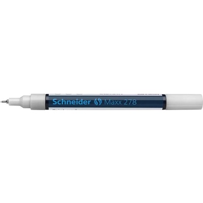 Schneider Лаков маркер, 0, 8 мм, SCHNEIDER "Maxx 278", бял 127849 (127849)