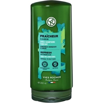 Yves Rocher Refresh Purifying Conditioner - Балсам за нормална към мазна коса 200мл