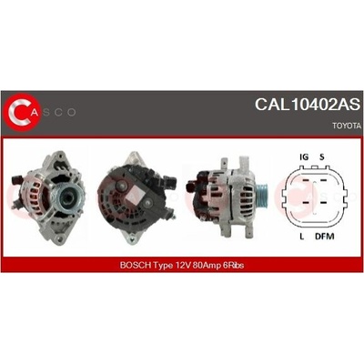 Generátor CASCO CAL10402AS