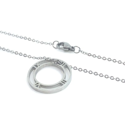 Jan Kos jewellery Řetízek s přívěskem z oceli 12118316