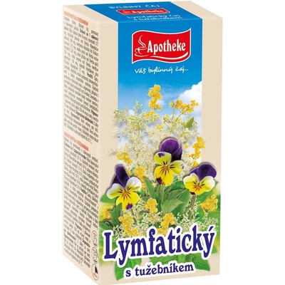 Apotheke Čaj Lymfatický S Túžobníkom bylinný čaj 20 x 1,5 g