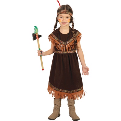 Fiestas Guirca Детски костюм - Индианка Размер - деца: M: 115-123 см