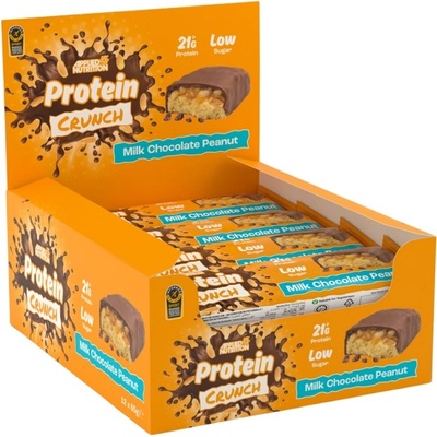 Applied Nutrition Applied Protein Crunch Bar [12 x 65 грама] Млечен шоколад с фъстъци